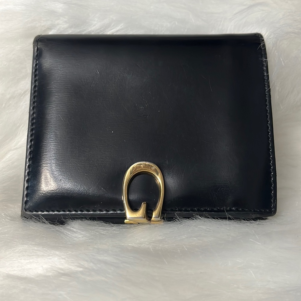 EUC Gucci Black Small Wallet